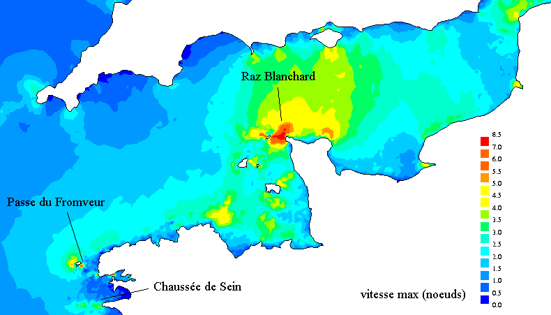 carte des vitesses